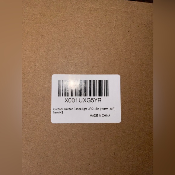 Solar Gutter Lights 6 Pack Warm White with 9 LED Waterproof Outdoor Lights - NWT - Picture 8 of 9